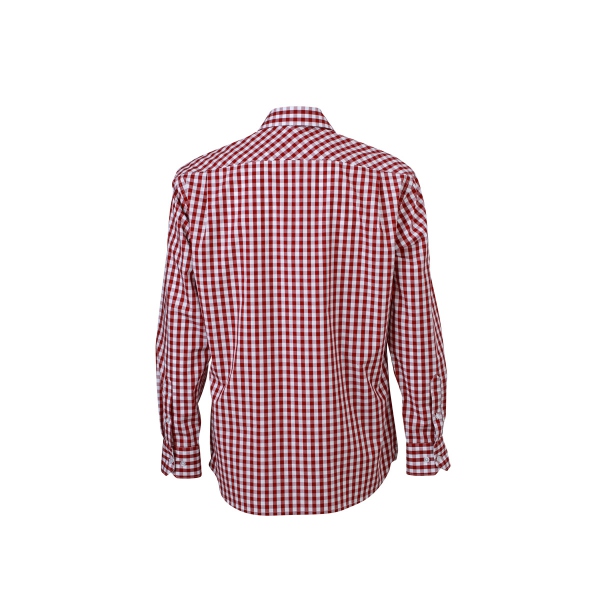 Manfinity Homme Chemise À Carreaux Rouge Et Noir À Manches Longues Pour Manfinity Homme Chemise À Carreaux Rouge Et Noir À Manches Longues Pour
