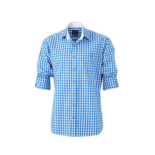 Chemise à carreaux Unisexe VON DUTCH Manches Longues - Jac ( Bleu & Noir ) | FRANCE ROCK SHOP Chemise à carreaux Unisexe VON DUTCH Manches Longues - Jac ( Bleu & Noir ) | FRANCE ROCK SHOP