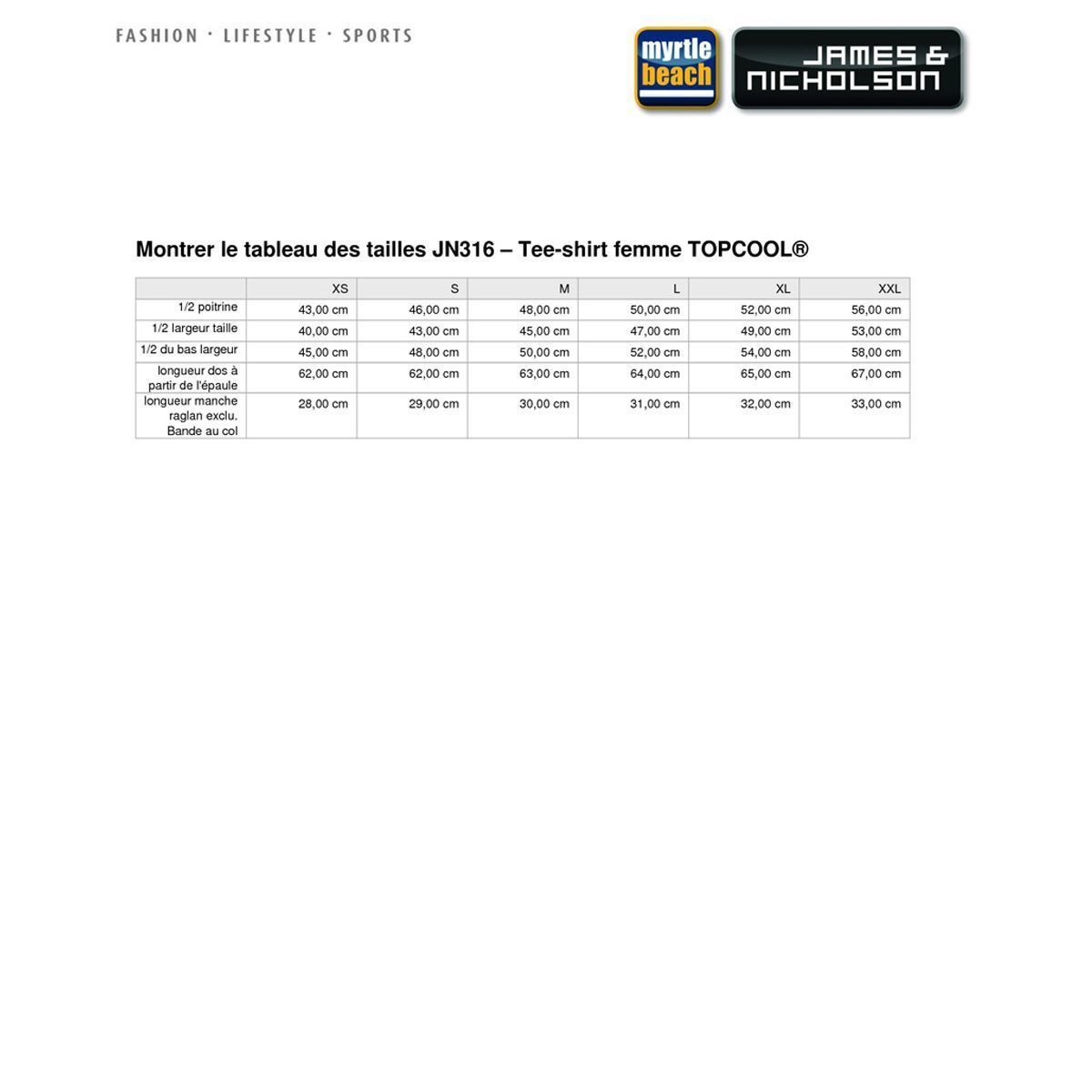 t-shirt running respirant JN316 - blanc et océan - FEMME