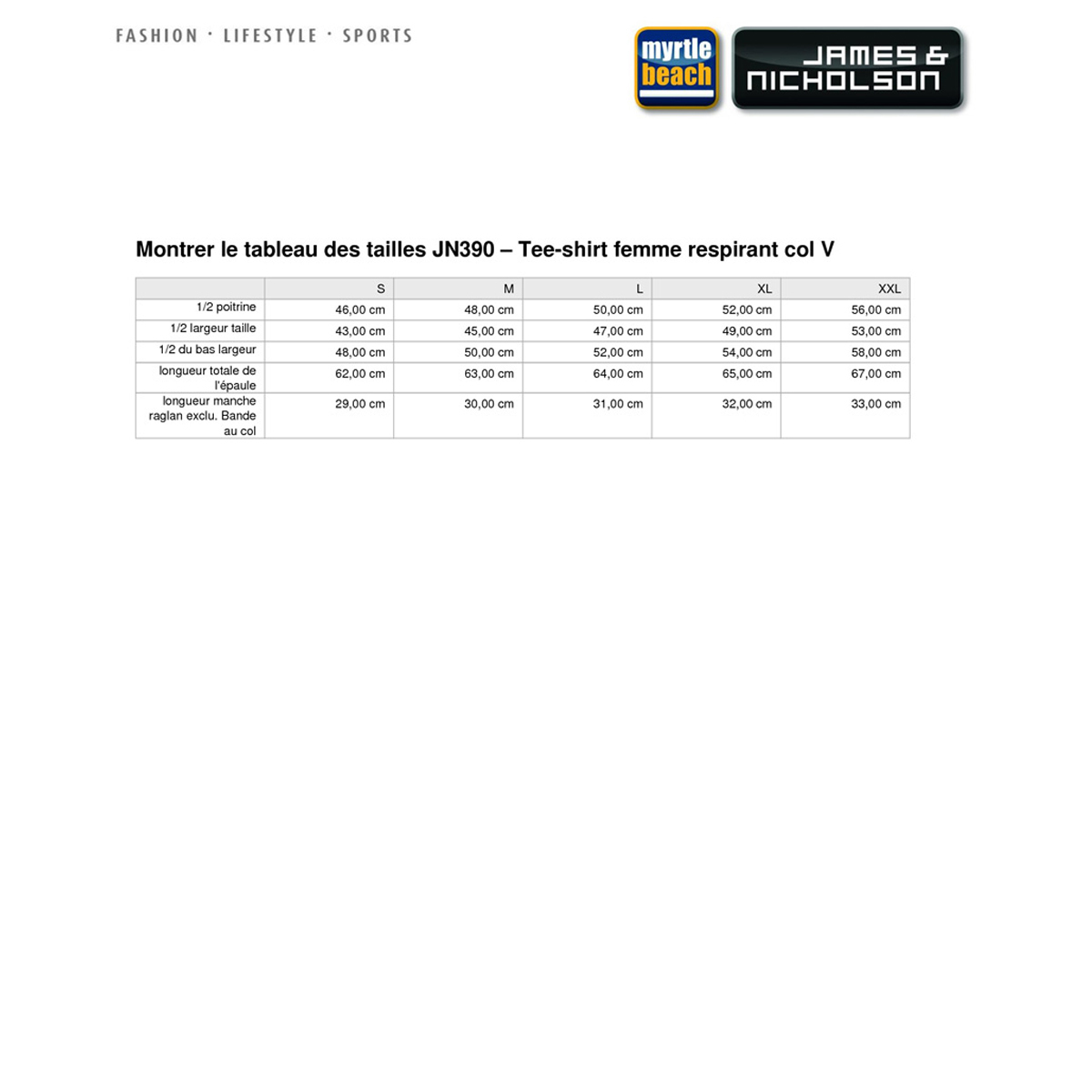 t-shirt running respirant JN390 - blanc et royal - FEMME