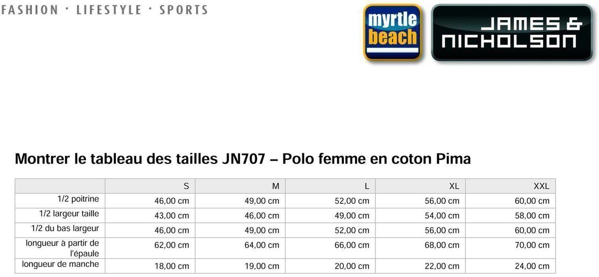 Polo homme manches courtes JN708 - noir