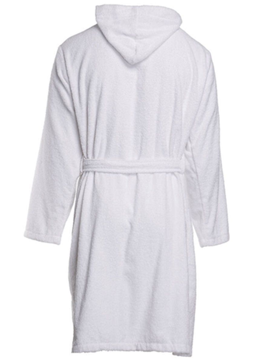 Peignoir De Bain Homme Ladeheid - 100% Coton éponge - Grammage 425 G/m² - Poches, Ceinture - Oeko-Tex Certifié - 2