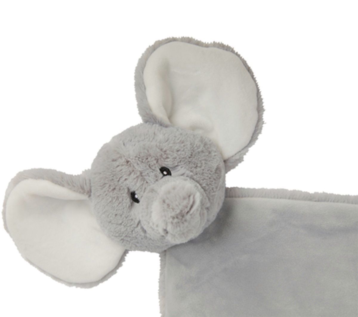 Grand doudou bébé peluche éléphant - MM751 - gris