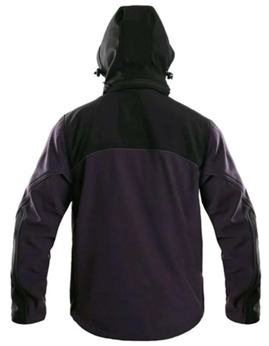 Veste de travail softshell - Homme - CXS1230-066 - gris et noir