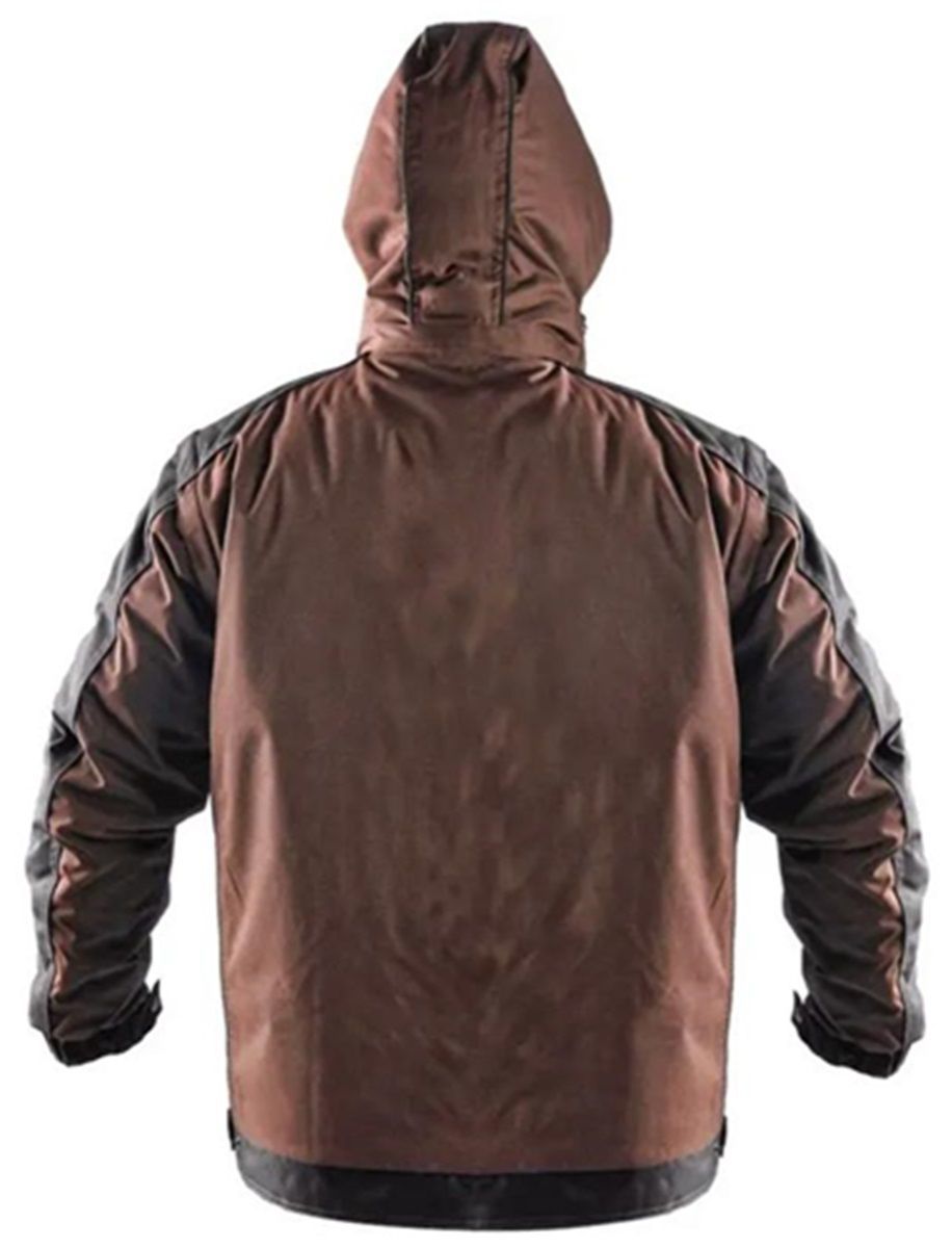 Veste de travail matelassée 2 en 1 - Homme - CXS1210-001 - marron et noir