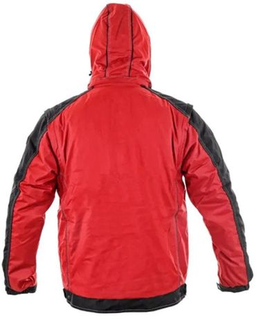 Veste de travail matelassée 2 en 1 - Homme - CXS1210-001 - rouge et noir