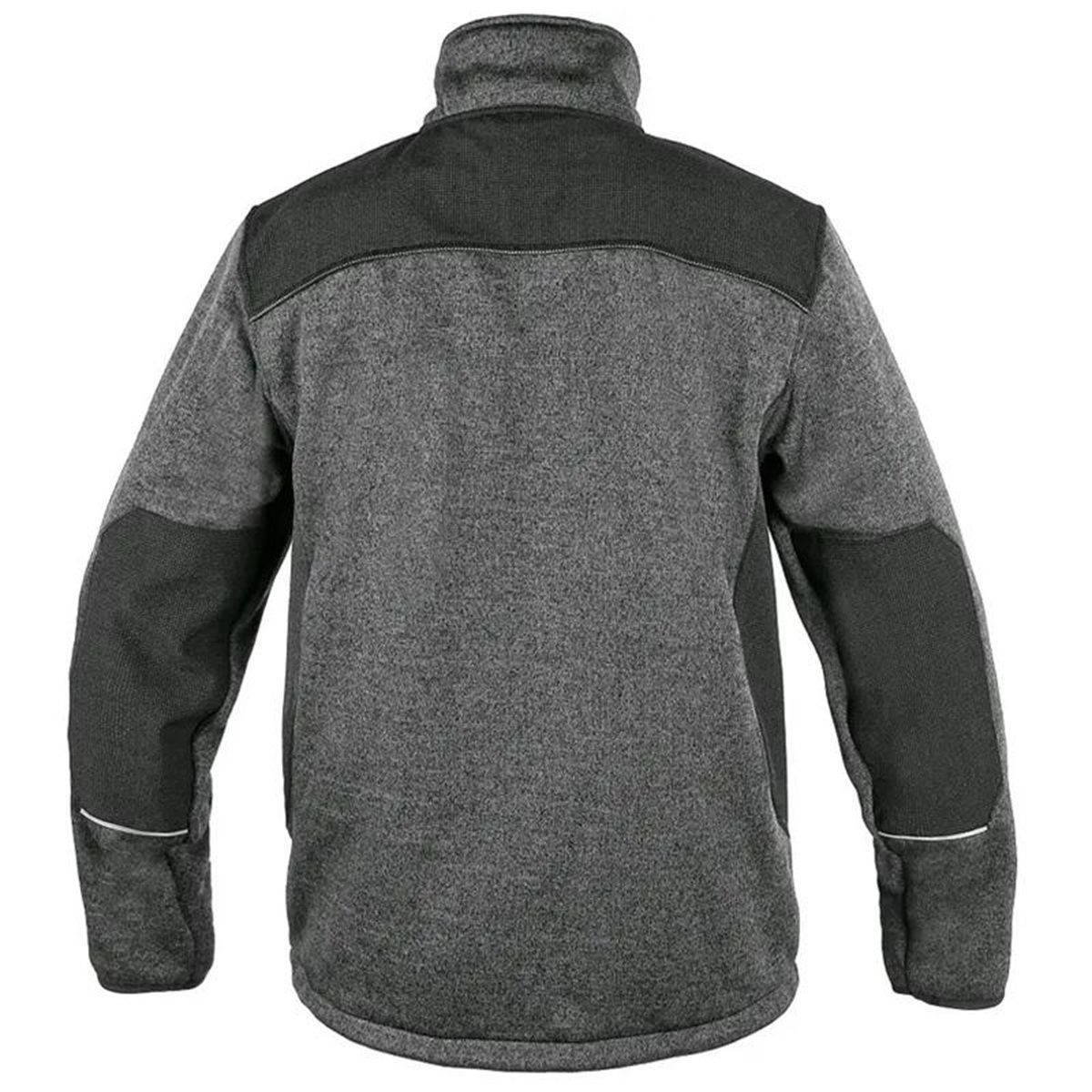 Veste de travail polaire en tricot - Homme - CXS1290-088 - gris et noir