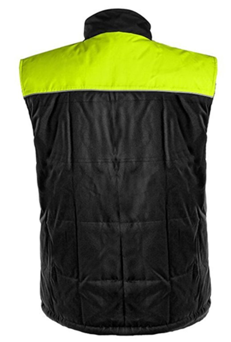 Bodywarmer de travail - Homme - CXS1310-002 - noir et jaune