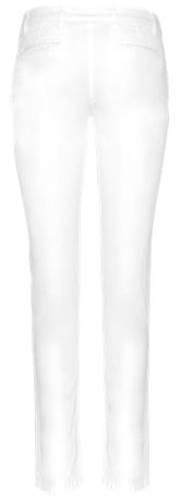 Pantalon chino - Femme - PAT741 - blanc
