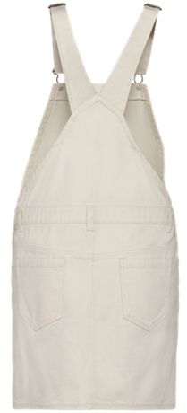 Robe salopette - Femme - PAT5010 - beige ivoire