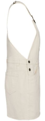 Robe salopette - Femme - PAT5010 - beige ivoire