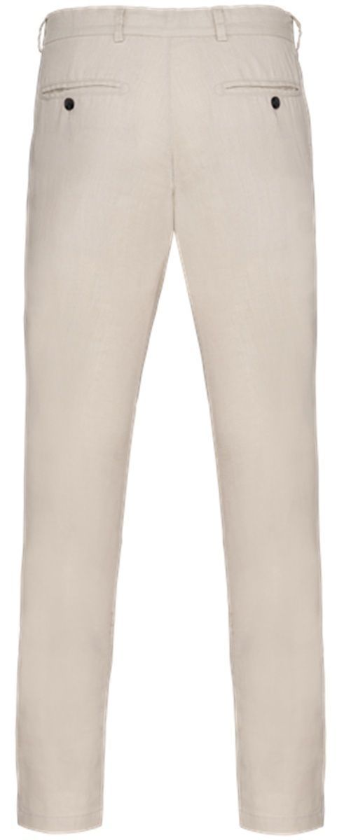Pantalon en lin - Homme - PATS710 - beige linen sand