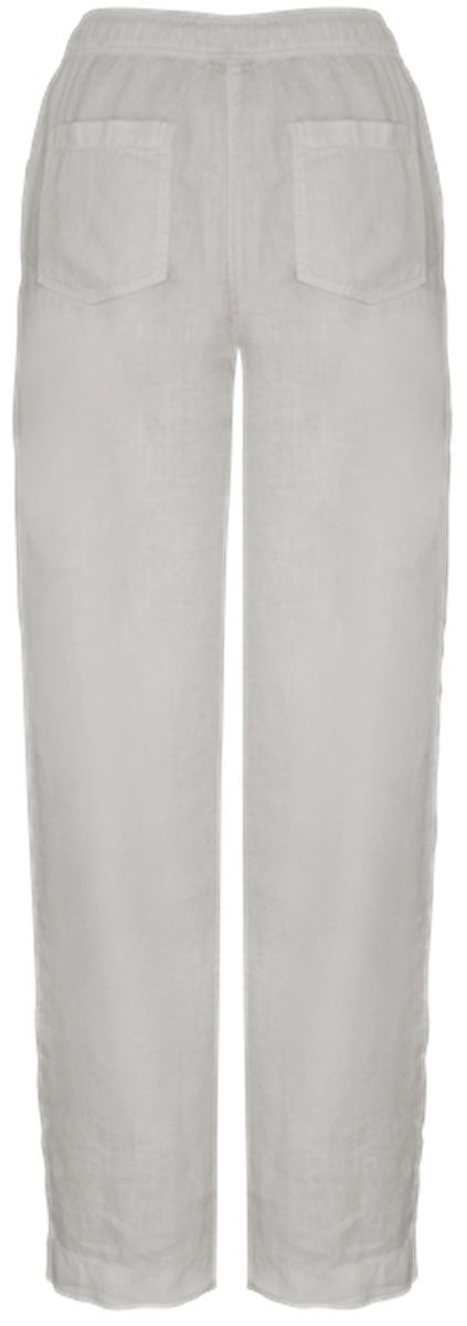 Pantalon en lin - Femme - PATS733 - blanc