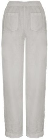 Pantalon en lin - Femme - PATS733 - blanc