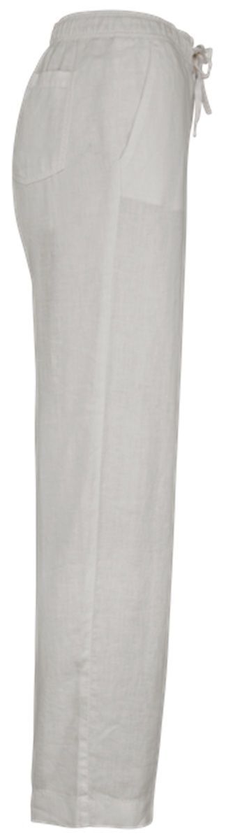 Pantalon en lin - Femme - PATS733 - blanc
