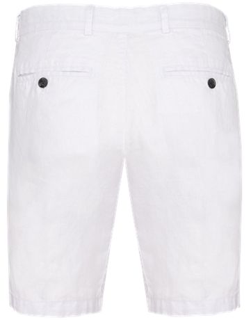 Bermuda en lin - Homme - PATS711 - blanc