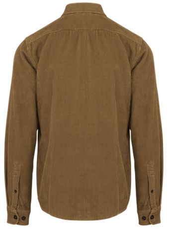 Surchemise en velours côtelé - Homme - PATS519 - marron sugar