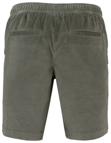 Short en velours côtelé - Homme - PATS742 - vert kaki pâle