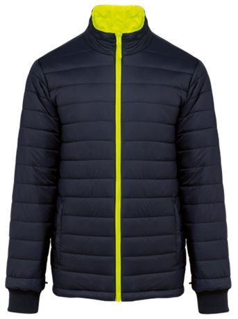 Parka de sécurité 4 en 1 - Unisexe - WK660 - jaune fluo et bleu marine