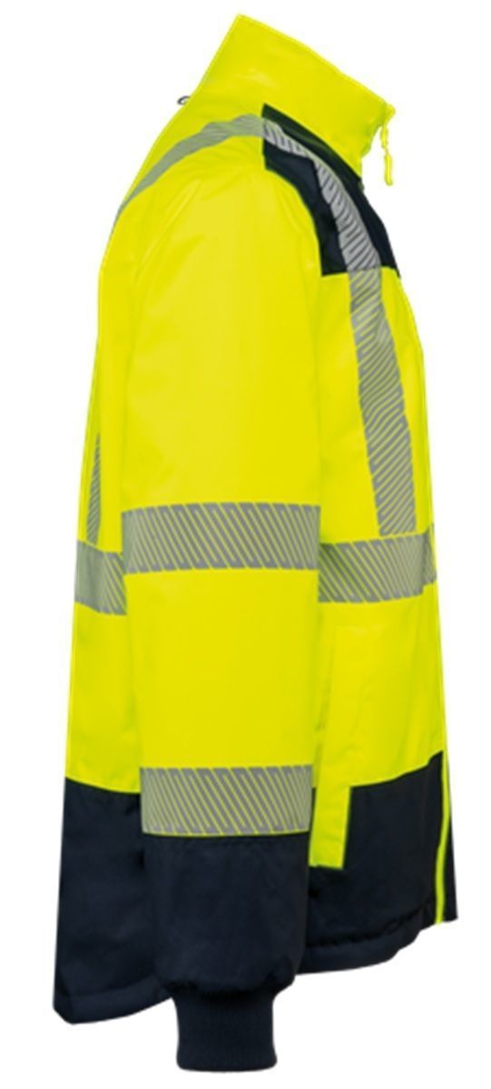 Parka de sécurité 4 en 1 - Unisexe - WK660 - jaune fluo et bleu marine