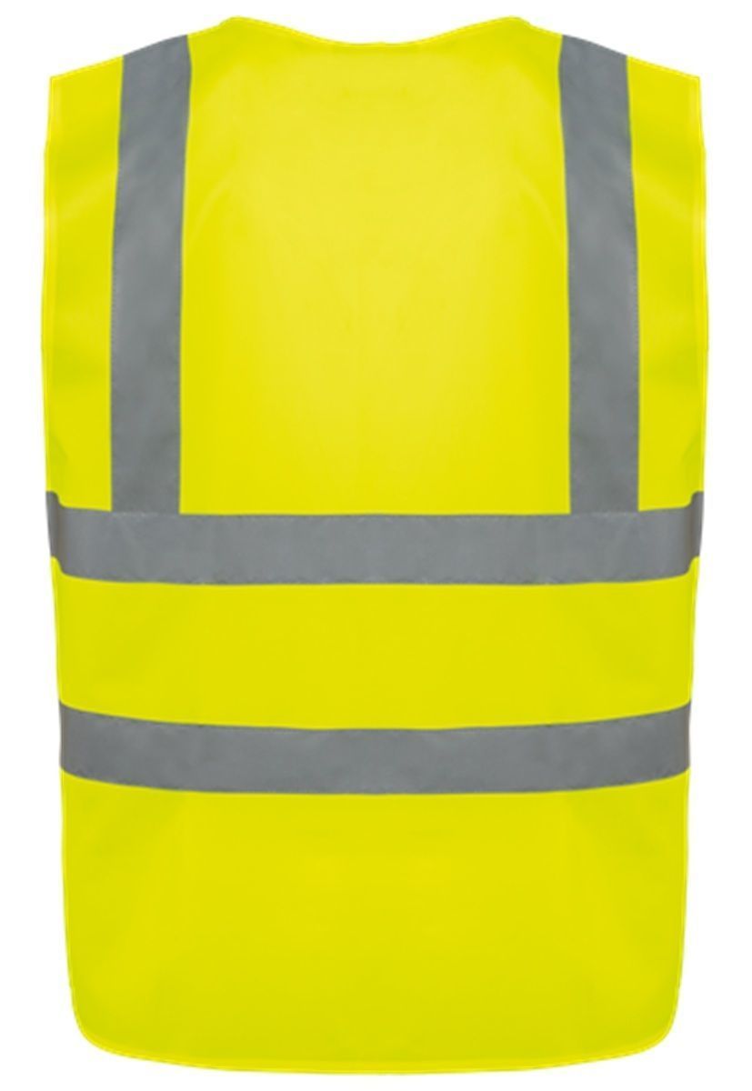 Gilet adulte haute visibilité - Unisexe - WK616 - jaune fluo
