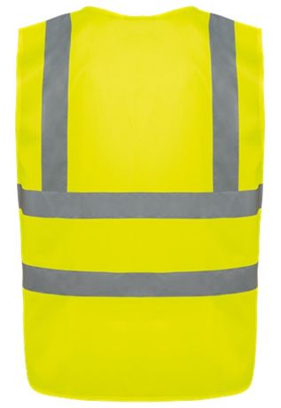 Gilet adulte haute visibilité - Unisexe - WK616 - jaune fluo