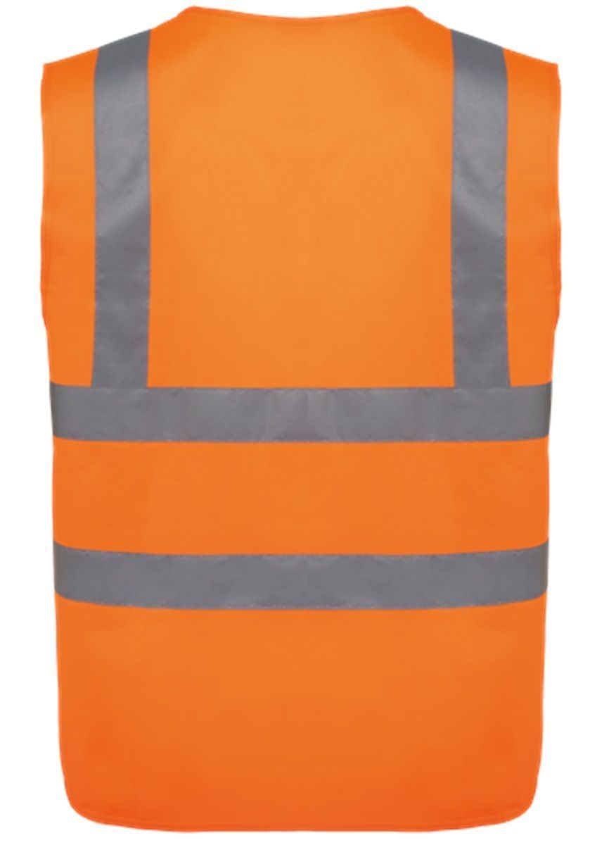 Gilet adulte haute visibilité - Unisexe - WK616 - orange fluo