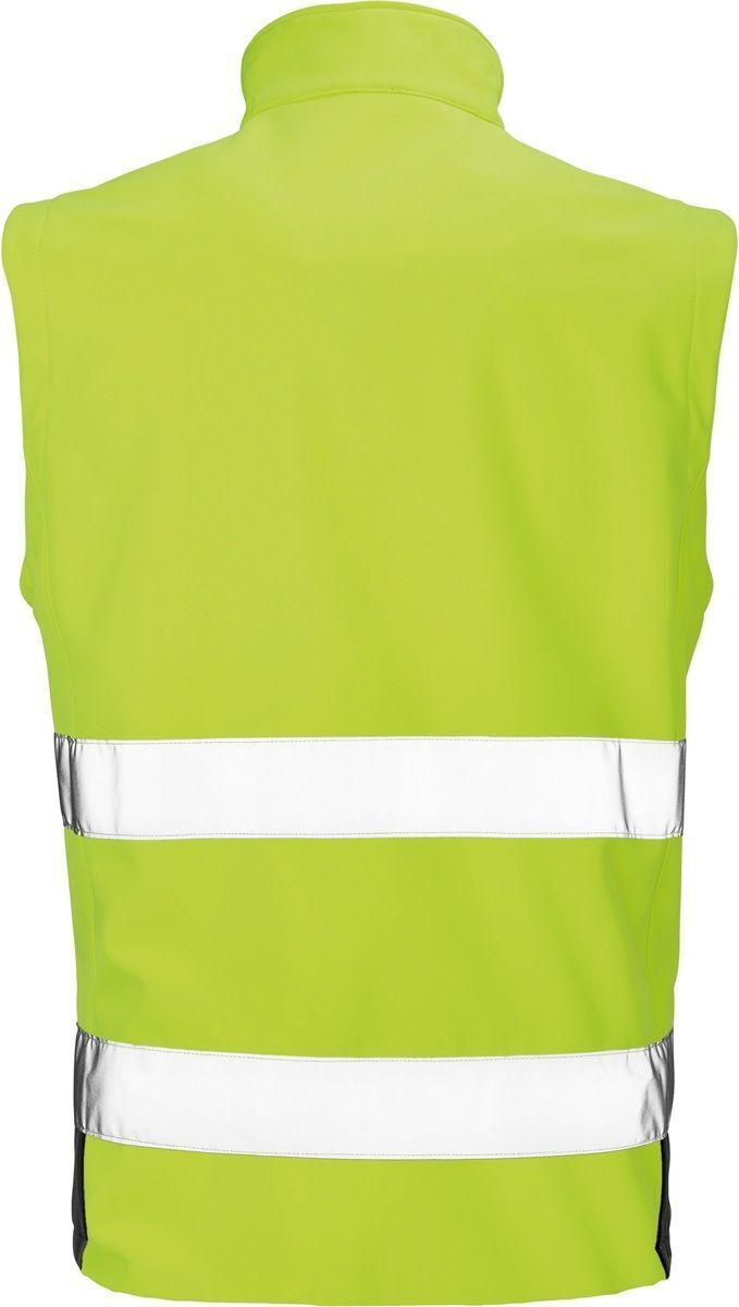 Gilet de sécurité softshell - R451X - Jaune et noir