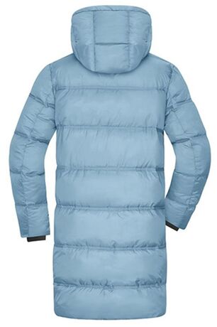 Doudoune longue - Femme - JN1367 - bleu laiteux