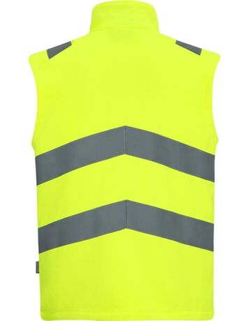 Gilet softshell haute visibilité - TRB201 - jaune fluo