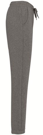 Pantalon jogging molleton - Femme - K7027 - gris chiné