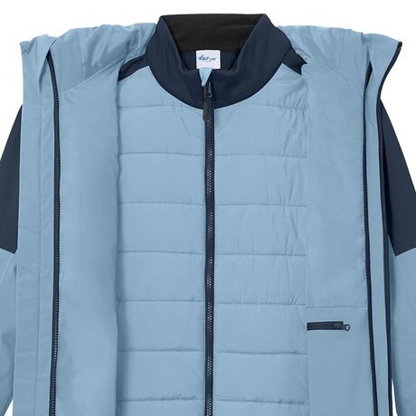 Veste 3 en 1 - Femme - JN1377 - bleu laiteux et bleu marine