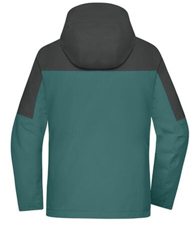 Veste 3 en 1 - Femme - JN1377 - vert fumé et gris carbone