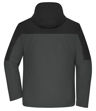 Veste 3 en 1 - Homme - JN1378 - gris carbone et noir