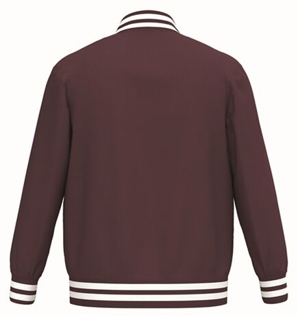 Veste teddy rembourrée - Unisexe - PAT618 - rouge dark cherry