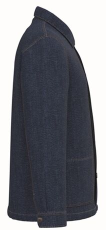 Veste en jean à épaules tombantes - Unisexe - PAT614 - bleu denim