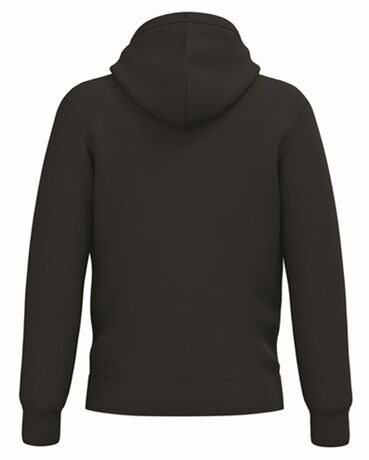 Sweat zippé doublé sherpa - Unisexe - PAT460 - noir