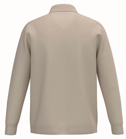 Pull col polo - Homme - PATS901 - beige ivoire