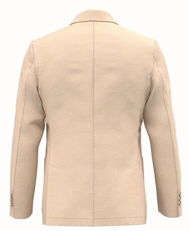 Veste blazer en lin - Homme - PATS600 - beige washed linen sand