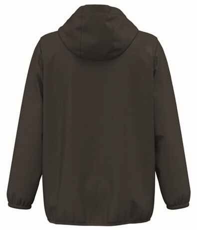 Veste coupe vent doublée sherpa - Unisexe - vert kaki foncé