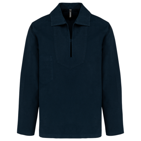Vareuse en coton pour homme - K561 - bleu marine