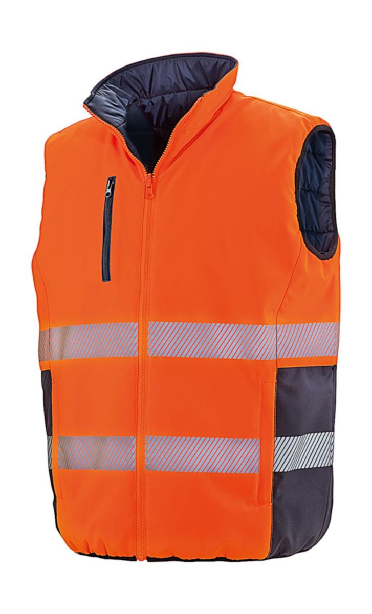 Veste Gilet Fluo Veste Sans Manche Orange Fluo Gilet Sans Manches
