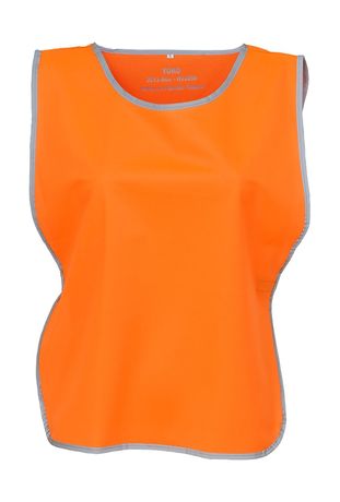 Gilet De Sécurité Orange Avec Inscription "NE PAS DÉRANGER - Distribution De Médicaments" - Taille M, Bandes Réfléchissantes, Fermeture Velcro - Pour Professionnels De Santé, Livreurs - 9