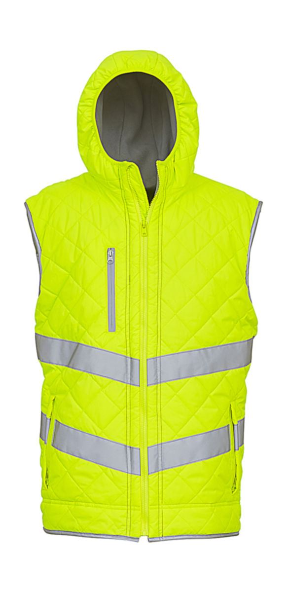 gilet sans manches veste de sécurité haute visibilité blouson