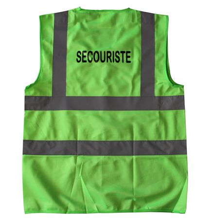 Gilet De Sécurité Jaune "Responsable Évacuation" - Bandes Réfléchissantes - Taille S à 5XL