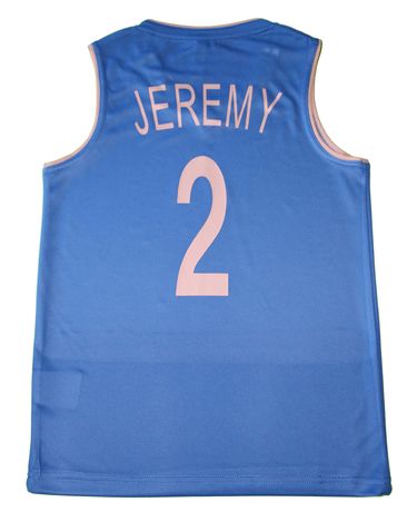 Maillot de basket enfant personnalisé avec votre prénom et numéro