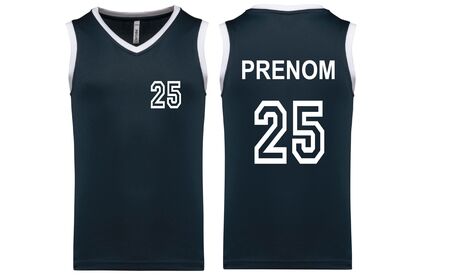 Maillot de basket-ball des anciens élèves de la marque rétro Maillot de basket-ball des anciens élèves de la marque rétro