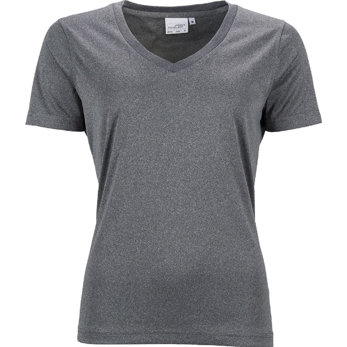 T-Shirt Femme - Chic - Grande Taille - Manches Courtes - Col V - Tissu Doux et Respirant Blanc T-Shirt Femme - Chic - Grande Taille - Manches Courtes - Col V - Tissu Doux et Respirant Blanc