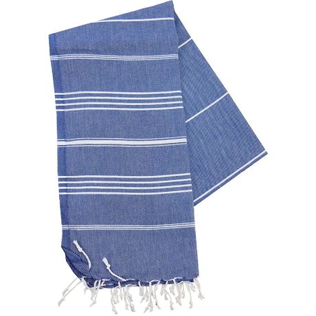 Serviette De Plage Coastal Collection – 36x70 – Dauphins Et Tropiques – Neuve