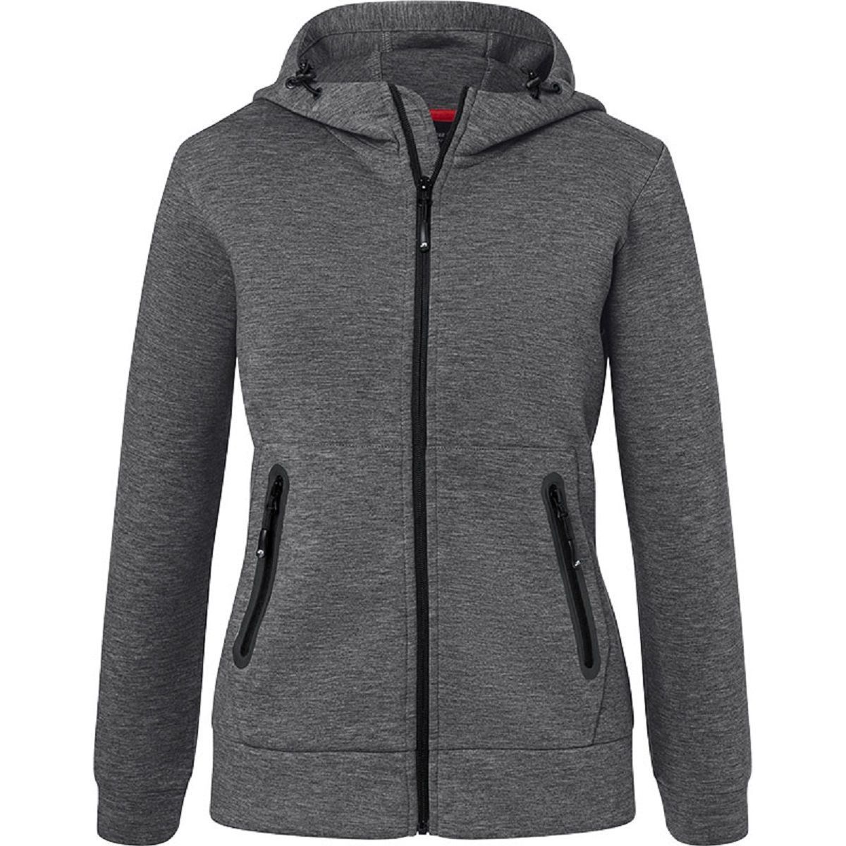 Veste sweat shirt zippé à capuche pour femme - Main Image